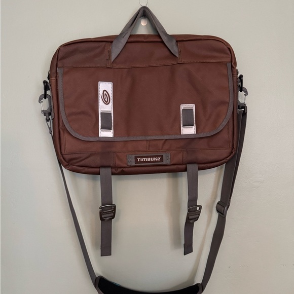 Timbuk2 Chocolate Brown Messenger Bag - Picture 1 of 5